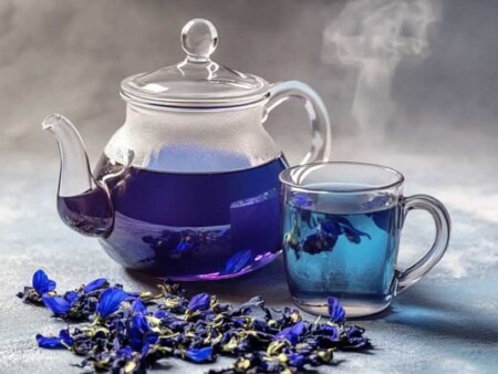 blue tea