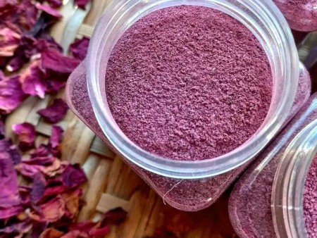 organic rose petal powde